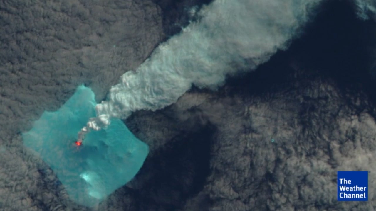 Nach 60 Jahren spuckt Vulkan wieder Lava Videos from The Weather Channel